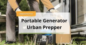portable generator urban prepper