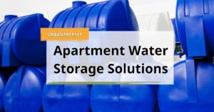 apartment water storage solutions