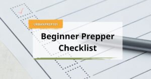 beginner prepper checklist