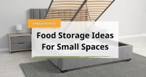 food storage ideas for small spaces