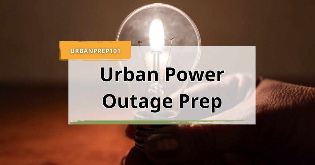 urban power outage prep