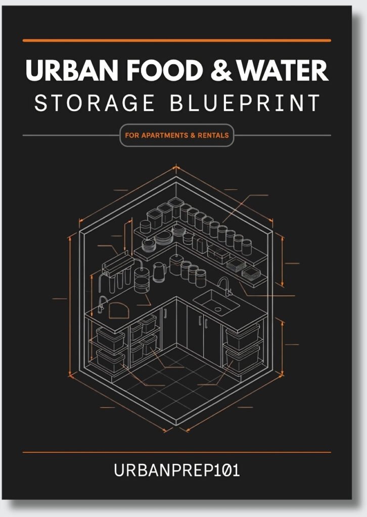 The Urban Food & Water Storage Blueprint Cover