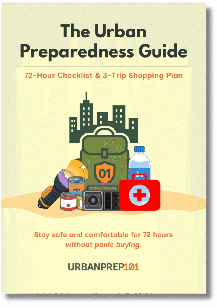 72-Hour Urban Emergency Checklist Cover