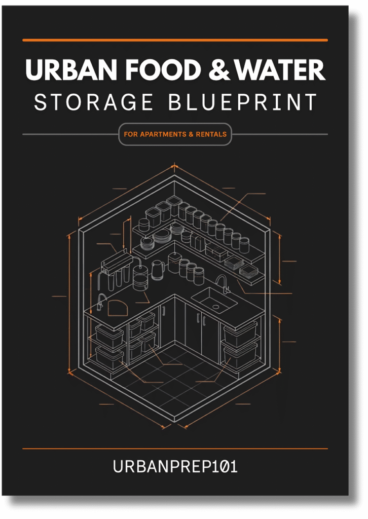 The Urban Food & Water Storage Blueprint Cover